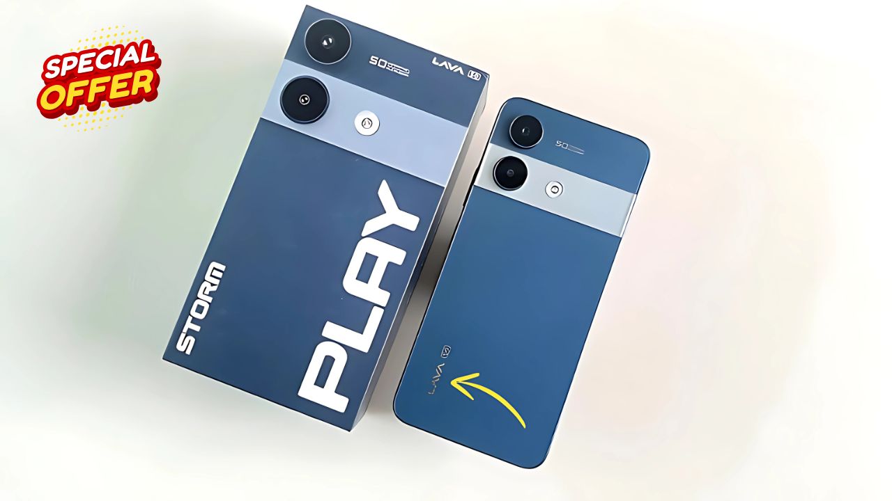 Lava Storm Play 5G Launched – Powerful Gaming Performance, 50MP Camera & Smooth Display