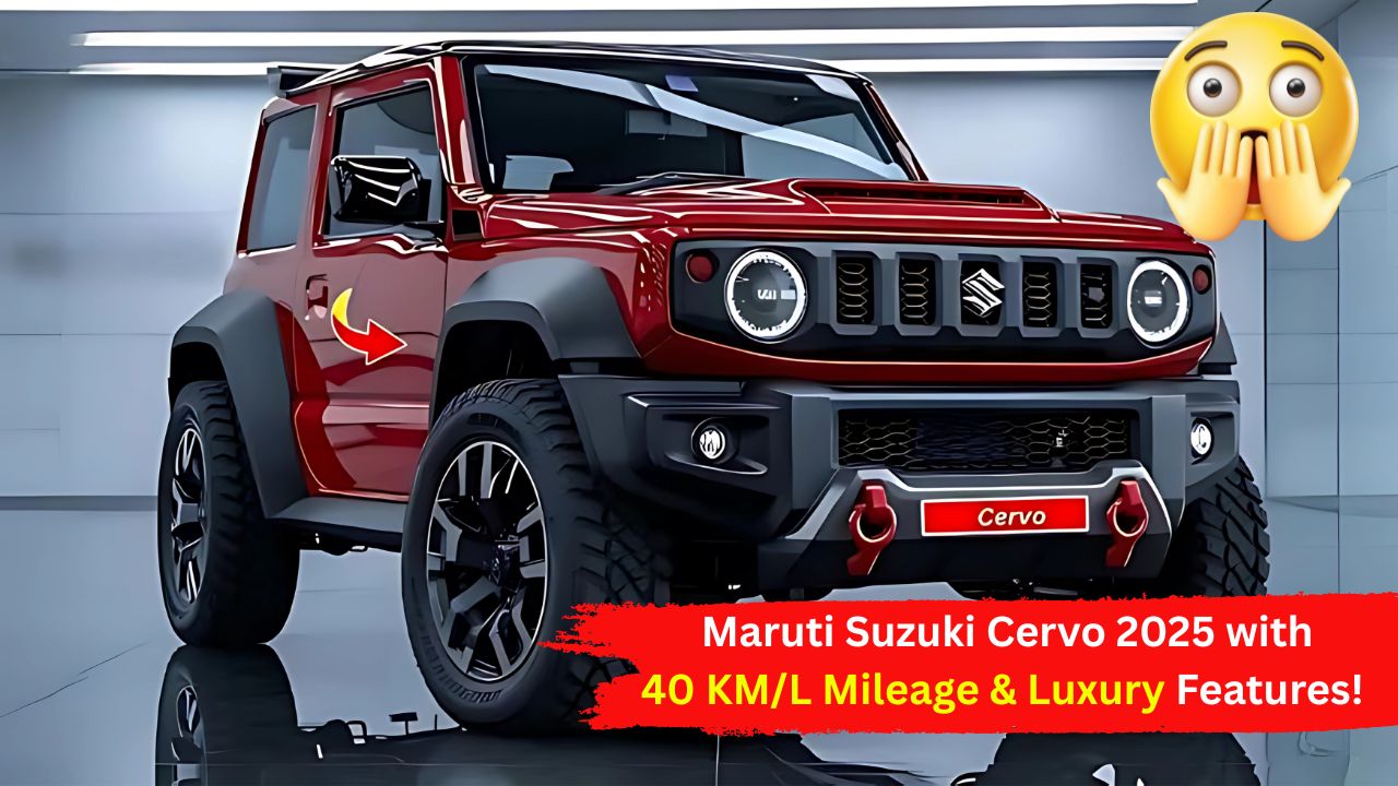 Maruti Cervo 2025 Stuns Market Sunroof, Smart Display & ₹8,600 EMI Deal