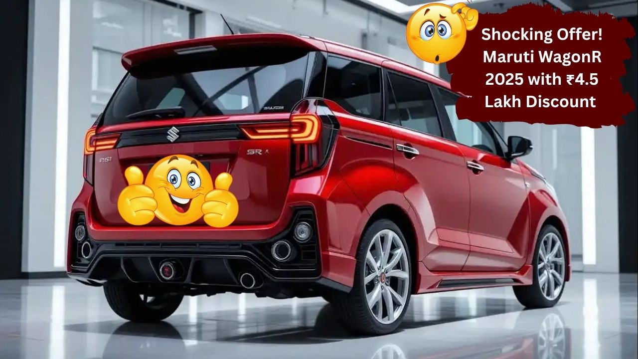 Unbelievable! Brand-New Maruti WagonR 2025 at ₹2.10 Lakh Limited Time Deal!