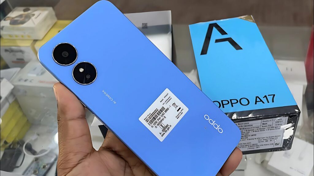 Oppo A17 Launched – Stylish Tip Top Design with DSLR Like Camera Experience