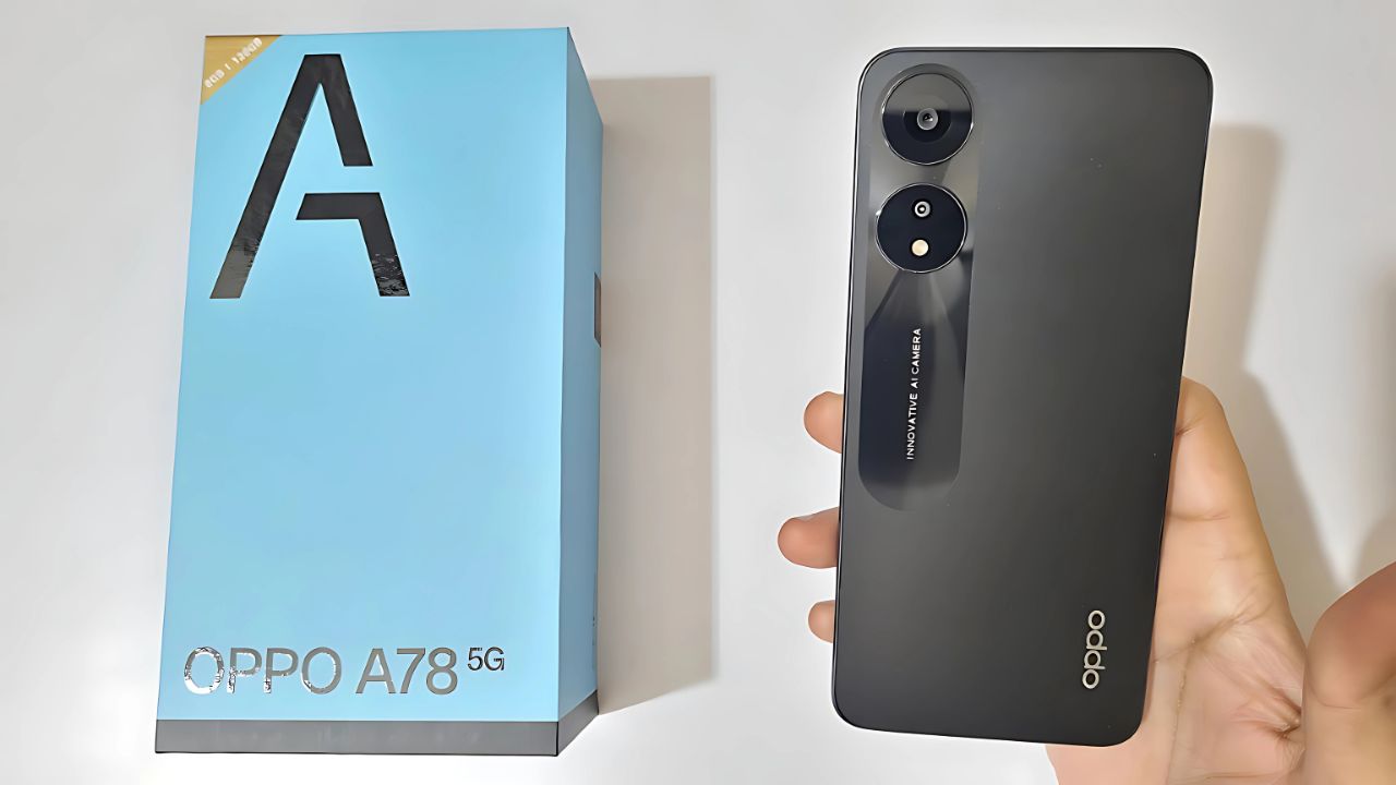 Oppo A78 5G Launched – 5000mAh battery and 6.56-inch display