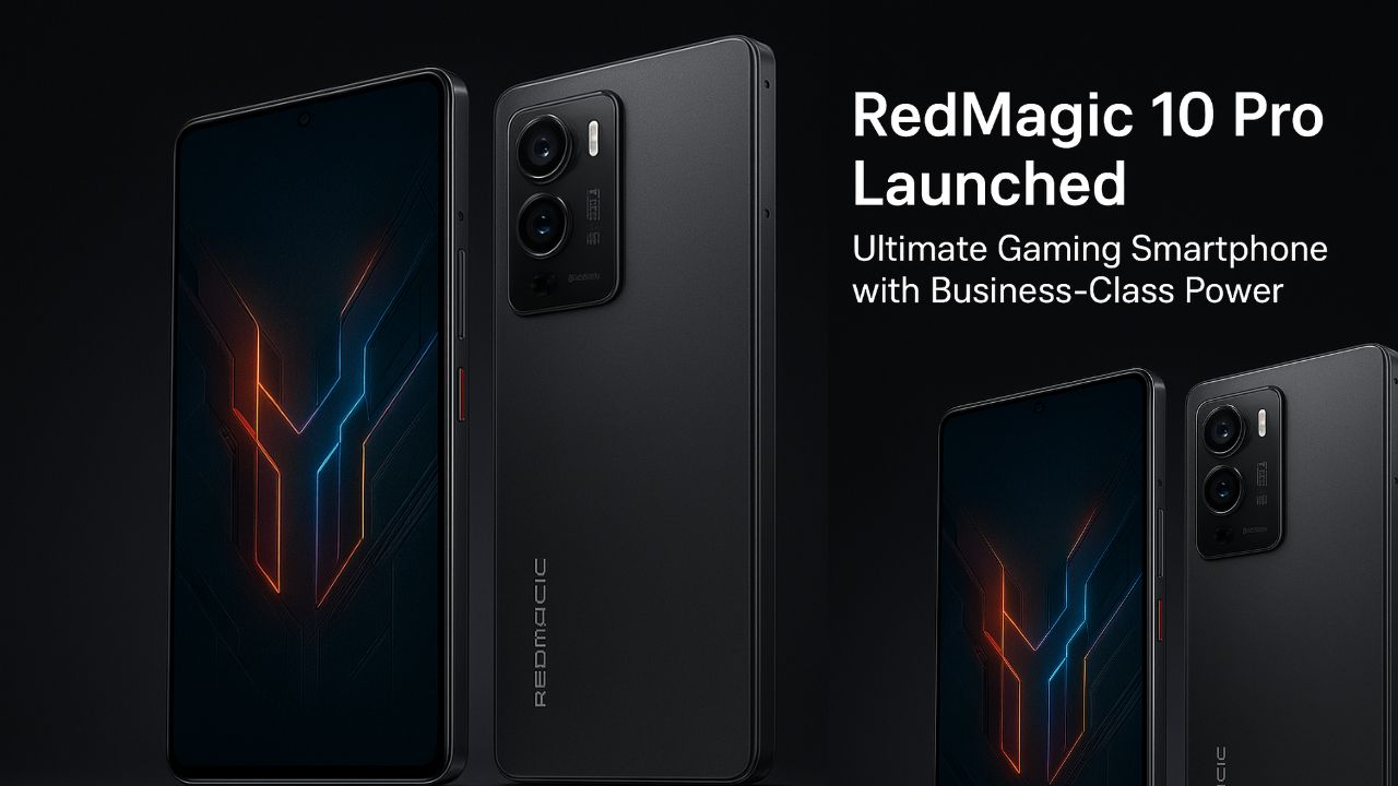 RedMagic 10 Pro Launched – Ultimate Gaming Smartphone with Business-Class Power
