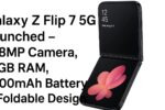 Samsung Galaxy Z Flip 7 5G Launched – Foldable AMOLED Display, Snapdragon 8 Gen 4, 12GB RAM & 4500mAh Battery