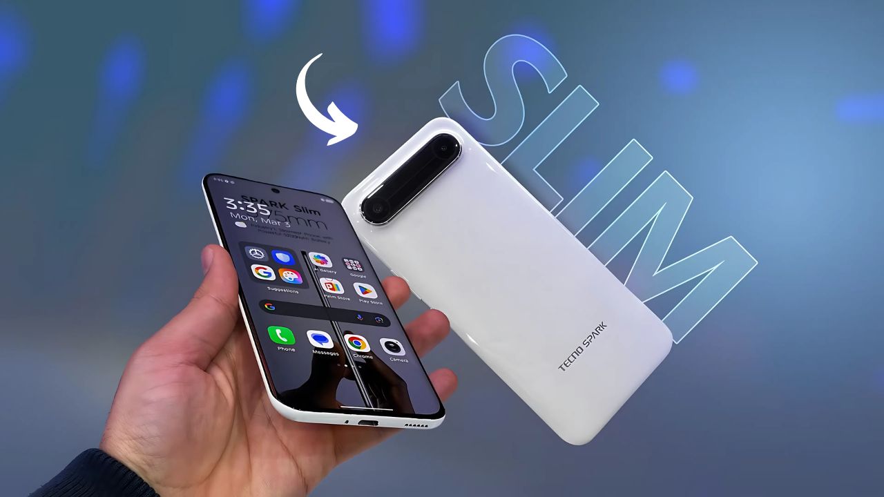 TECNO Spark Slim Launched – Ultra-Thin Design, 50MP Camera & 5000mAh Battery